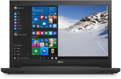 Dell 3000 APU Quad Core E2 - (4 GB/500 GB HDD/Windows 10) Z565304HIN9 3555 Notebook (15.6 inch, Black) 