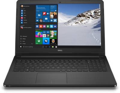 Dell 3000 APU Quad Core E2 - (4 GB/500 GB HDD/Windows 10) Z565304HIN9 3555 Notebook (15.6 inch, Black) 