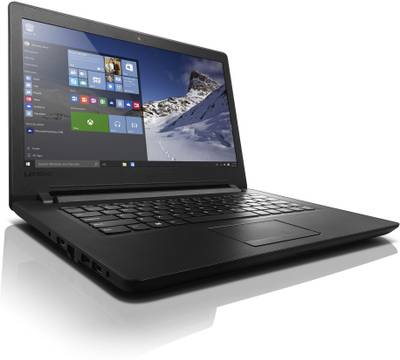 Lenovo Ideapad 100 Pentium Quad Core - (4 GB/500 GB HDD) Notebook 80T6003WIH (14 inch, Black, 1.6 kg) 