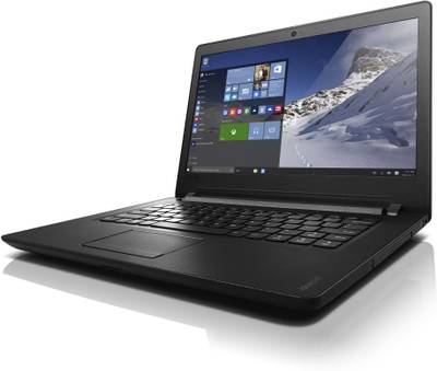 Lenovo Ideapad 100 Pentium Quad Core - (4 GB/500 GB HDD) Notebook 80T6003WIH (14 inch, Black, 1.6 kg) 