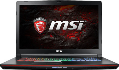 

MSI GE Core i7 7th Gen - (16 GB/1 TB HDD/256 GB SSD/Windows 10 Home/8 GB Graphics) GE72MVR 7RG Gaming Laptop(17.3 inch, Black, 2.9 kg)