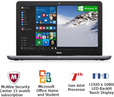 Dell Inspiron 5000 Core i7 - (16 GB/2 TB HDD/Windows 10 Home/4 GB Graphics) Z563506SIN9G 5567 Notebook