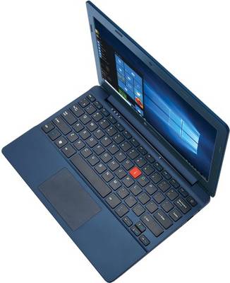 iBall Netbook CompBook Excelance 8902968170509 Intel Atom Quad Core - (2 GB DDR3/32 GB HDD/Windows 10) (11.6 inch, Cobalt Blue) 