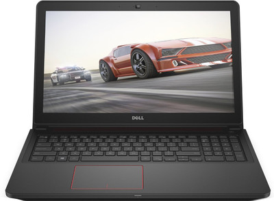 Dell Inspiron Core i7 6th Gen – (8 GB/1 TB HDD/8 GB SSD/Windows 10 Home/4 GB Graphics) 7559 Gaming Laptop(15.6 inch, Black With Red Accents, 2.57 kg)