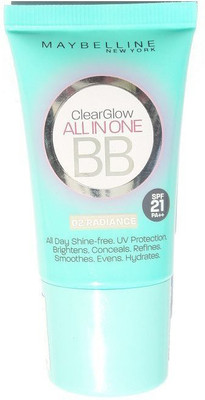 

Maybelline Clear Glow BB Cream(Nude - 01, 18 ml)