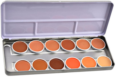 

GlamGals 12 color Matte Finish waterproof concealer palette Concealer(Multicolor, 50 g)