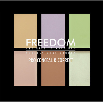 

Freedom Makeup London Pro Conceal and Correct Concealer(Correct, 6 g)