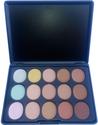 

KASCN ORIGNAL MENOW 15 COLOUR CONTOUR CREAM FOR ALL SKIN TYPE Concealer(MULTICOLOUR)