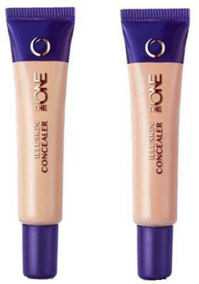 

Oriflame Sweden The One IlluSkin Concealer-Pack of 02(Fair Light & Nude Pink) Concealer(Fair Light, Nude Pink, 20 ml)