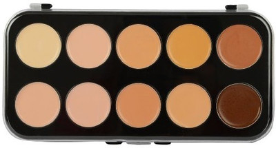 

Looks United 10 Color Comouflage Face Concealer Fashion Makeup Palette Concealer(Multi, 150 g)