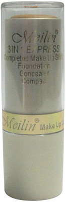

Meilin 3 in 1 Express Make Up Stick , Foundation, Compact Concealer(Fair)