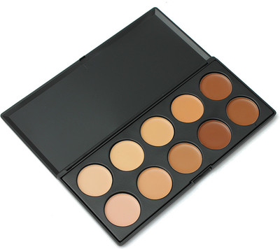 

Looks United 10 Color Cosmetics Cream Complete Coverage Concealer(Multi, 150 g)