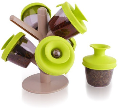 

Home Creations Pop up Spice Rack 6 Piece Spice Set(Plastic)