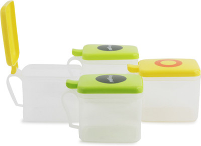 Chrome 4 Piece Oil & Vinegar Set(Plastic)