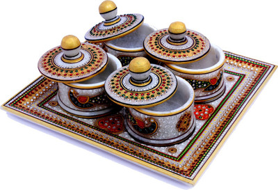 

JT International 4 Piece Salt & Pepper Set(Marble)