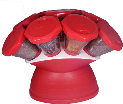 

Trueware 360 degree Revolving 10 Piece Cheese Shaker & Spice Shaker(Plastic)