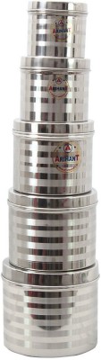 

Arihant Gourmet 5 Piece Condiment Set(Stainless Steel)