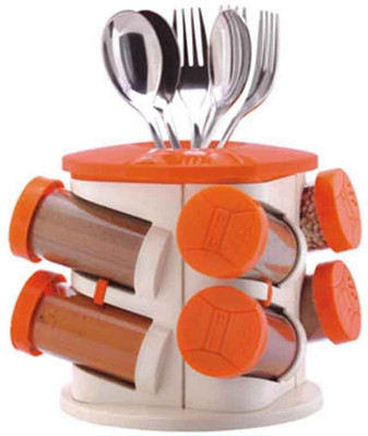 

Trueware Rack with 8 Piece Cheese Shaker & Spice Shaker(Plastic)