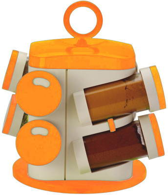 

TG Shoppers 360degree Revolving Spice Rack 8 Piece Cheese Shaker & Spice Shaker(Plastic)