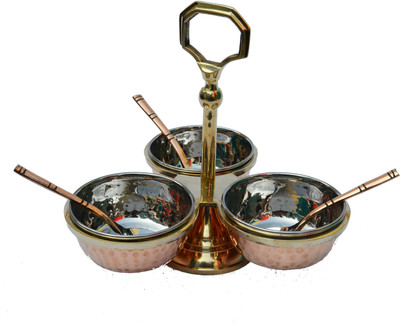 

Veda Home & Lifestyle 7 Piece Condiment Set(Copper)