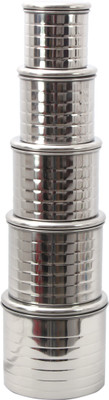 

Arihant Gourmet 5 Piece Condiment Set(Stainless Steel)