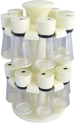

Capital 16-Jar Revolving Spice Rack Condiment Set(Plastic)