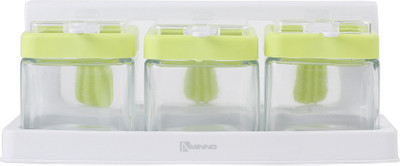 

Chrome 3 Piece Oil & Vinegar Set(Plastic)