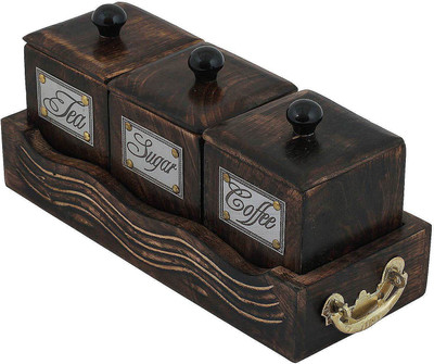 

Fine Craft India 1 Piece Condiment Set(Wood)