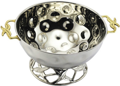 Sage Koncpt Bamboo Bowl 1 Piece Condiment Set(Stainless Steel, Brass) Sage Koncpt Bamboo Bowl 1 Piece Condiment Set(Stainless Steel, Brass)