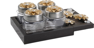 

Aradhana Arts Gift Set 5 Piece Condiment Set(Plastic)