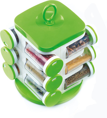 

Jony Multipurpose Revolving Spice Rack 12 Piece Condiment Set(Plastic)