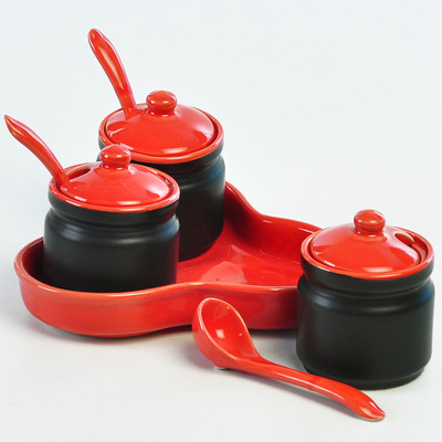 

cultural concepts Condiment Set(Ceramic)