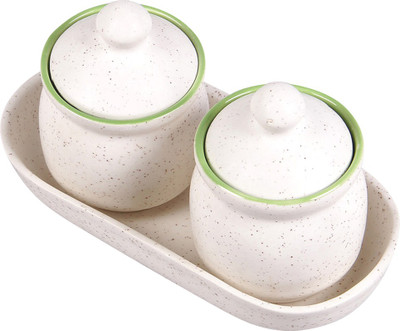 

VarEesha Handcrafted 3 Piece Condiment Set(Ceramic)