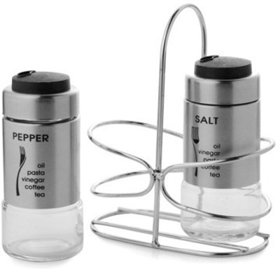 Saanvi Creations Salt & Pepper Set(Steel)