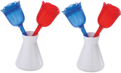 

TG Shoppers Salt & Pepper Container Set 4 Piece Salt & Pepper Set(Plastic)