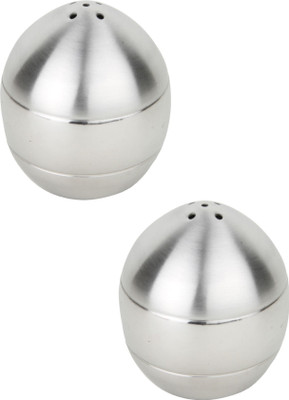 

Homeish Salt and Pepper Shakers 2 Piece Salt & Pepper Set(Stainless Steel)