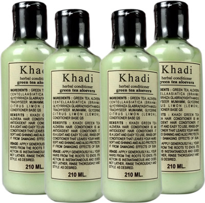 

Khadi Herbal GREEN TEA ALOVERA HAIR CONDITIONER(840 ml)