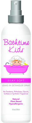 

Bathtime Baby Silky Soft Leave-In Detangler Spray 8 oz(240 ml)