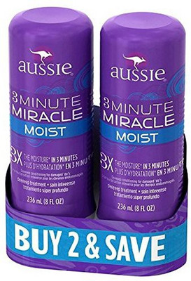 

Aussie Moist Minute Miracle Deeeeep 2 Count (8.0 each)(236 ml)