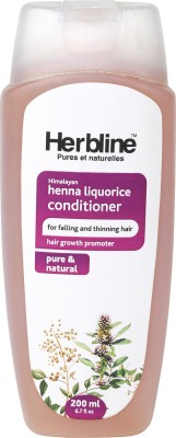 Herbline Henna Liquorice Conditioner(200 ml) (Herbline)  Buy Online