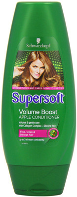 

Schwarzkopf Supersoft Volume Boost Silicone Free Apple(245 ml)
