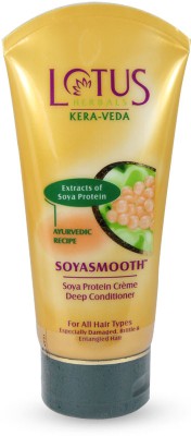 LOTUS Kera Veda Soyasmooth Soya Protein Creme Deep Conditioner(150 gm)