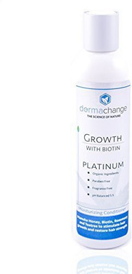 

DermaChange DermaChange Platinum Hair Growth Conditioner - With Vitamins - To Make Hair Grow Fast - Argon Oil and Biotin To Support Regrowth - Reduce Thinning and Hair Loss For Men and Woman (Small 4oz)(118 ml)