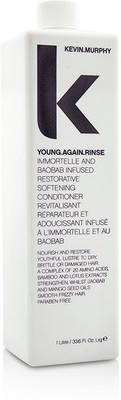 

Kevin Murphy Young.Again.Rinse (Immortelle and Baobab Infused Restorative Softening Conditioner - To Dry, Brittle or Damaged Hair)(1000 ml)