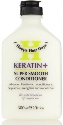 

Happy Hair Days Keratin + Super Smooth Conditioner(300 ml)