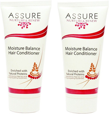 

Assure Nurture Renew Moisture Balance Hair Conditioner (Pack of 2)(75 g)