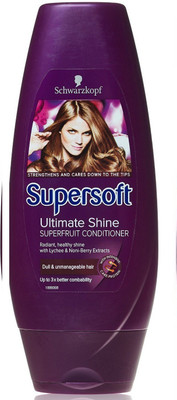 

Schwarzkopf Supersoft Ultimate Shine Superfruit Conditioner(249 ml)