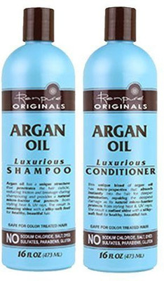 

Renpure Originals Argan Oil Luxurious Shampoo and Conditioner 16 fl oz each(473 ml)