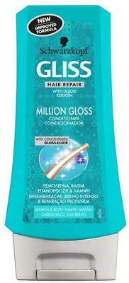 

Gliss Million Gloss Conditioner with Liquid Keratin(400 ml)