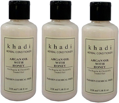 

Khadi Herbal Argan with Honey Conditioner (Parben Chemical Free )(630 ml)